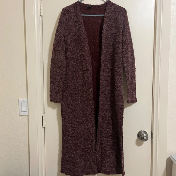 Cottage Womens Knit Duster Sz M Boho Indie Cardigan Lagenlook Festival Grandma - Picture 1 of 7